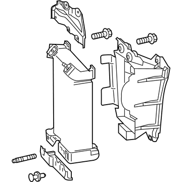 Lexus 15700-38060 Cooler Assy, Oil W/Bracket