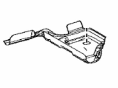 Lexus 74483-06010 Clamp, Battery, NO.3