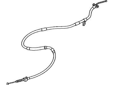 Lexus 46420-0E020 Cable Assy, Parking Brake, NO.2