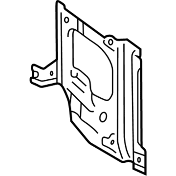 Lexus 53202-60062 Support Sub-Assy, Radiator, RH