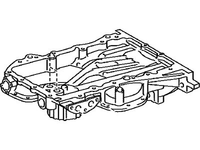 Lexus 12101-31121 Pan Sub-Assy, Oil