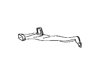 Lexus 55972-30200 Duct, Side DEFROSTER