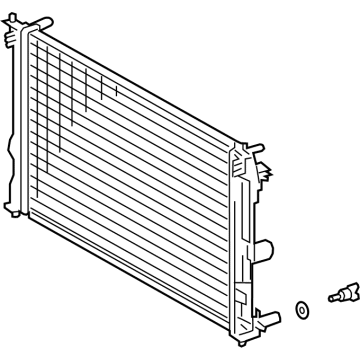 Lexus 16400-24340 Radiator Assembly