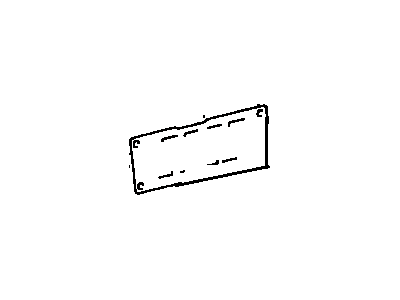 Lexus 83275-33160 Plate,Computer Meter Circuit No.1