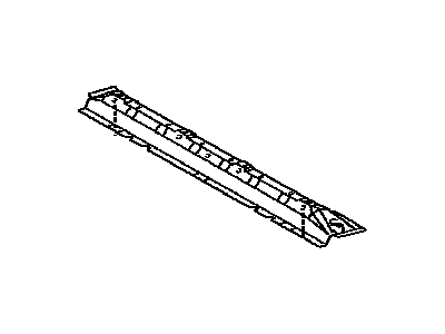 Lexus 57654-0E050 Member, Rear Floor Cross